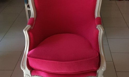 Conception fauteuil bergère à  Le Grau du Roi