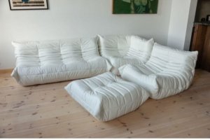 Fauteuil Togo restauré